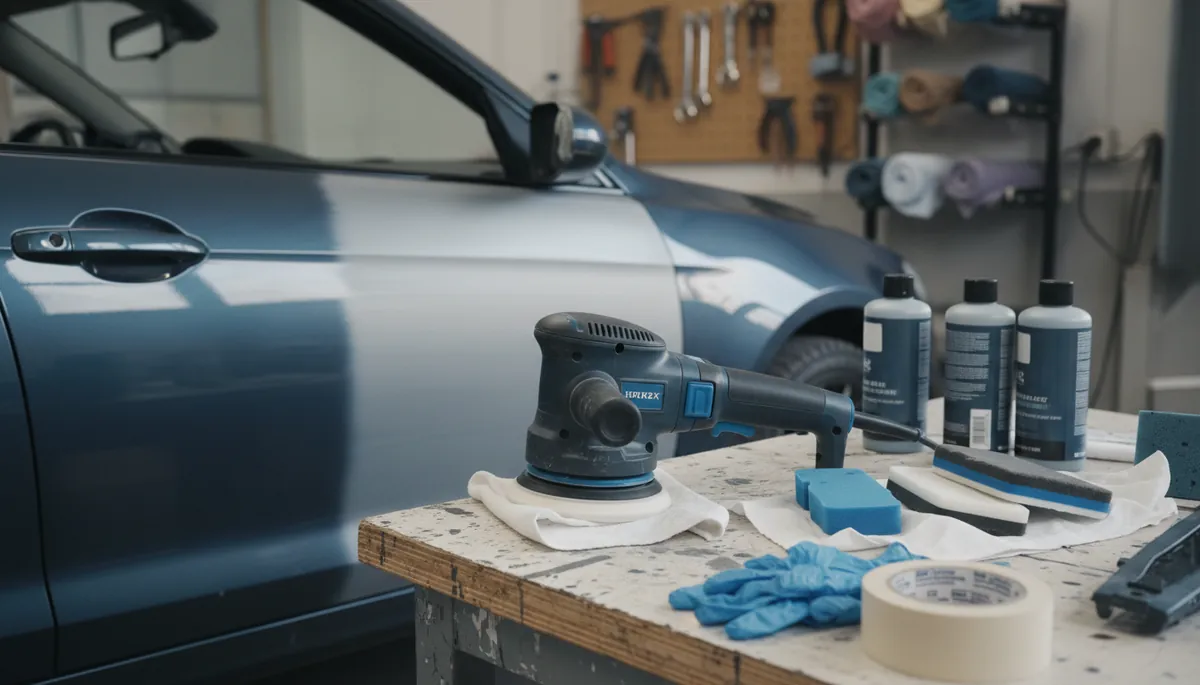 Comment utiliser une polisseuse sans abîmer la peinture