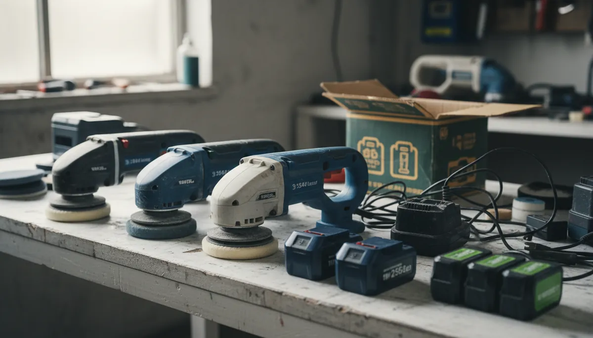 Batteries compatibles pour polisseuse sur batterie